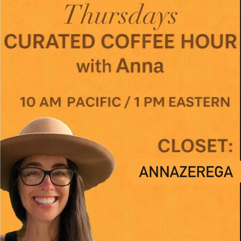 LIVE SCHEDULE @annazerega • mark your calendars